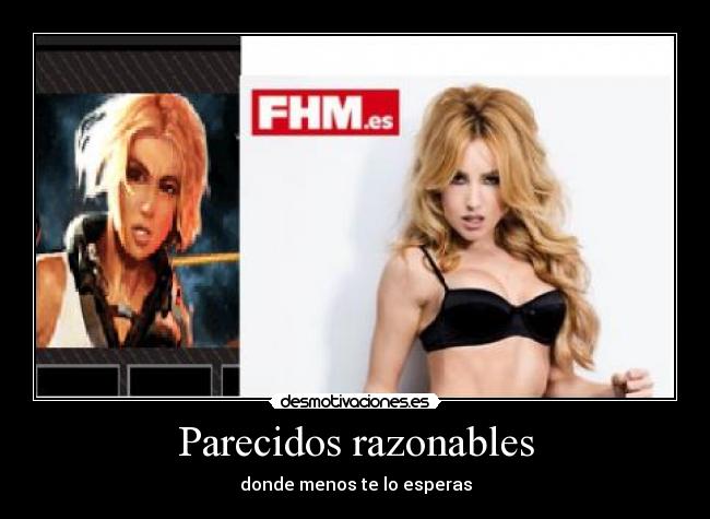 Parecidos razonables - donde menos te lo esperas