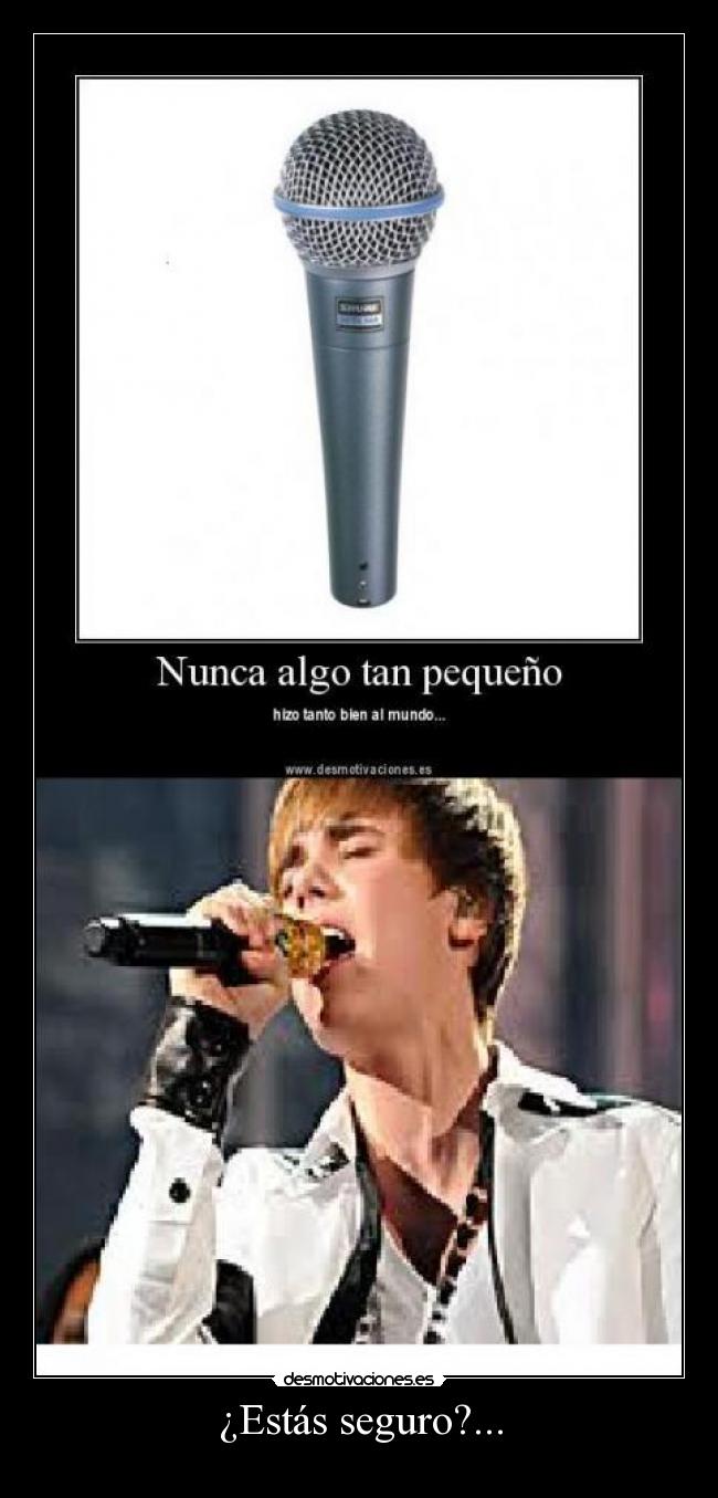 ¿Estás seguro?... -