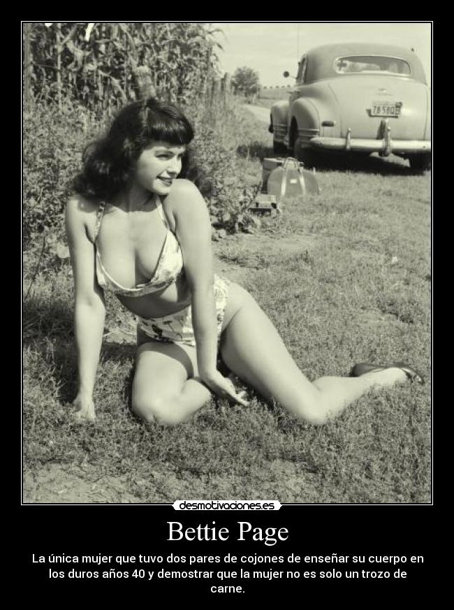 Bettie Page -