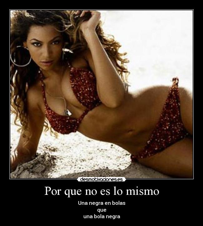 Por que no es lo mismo -