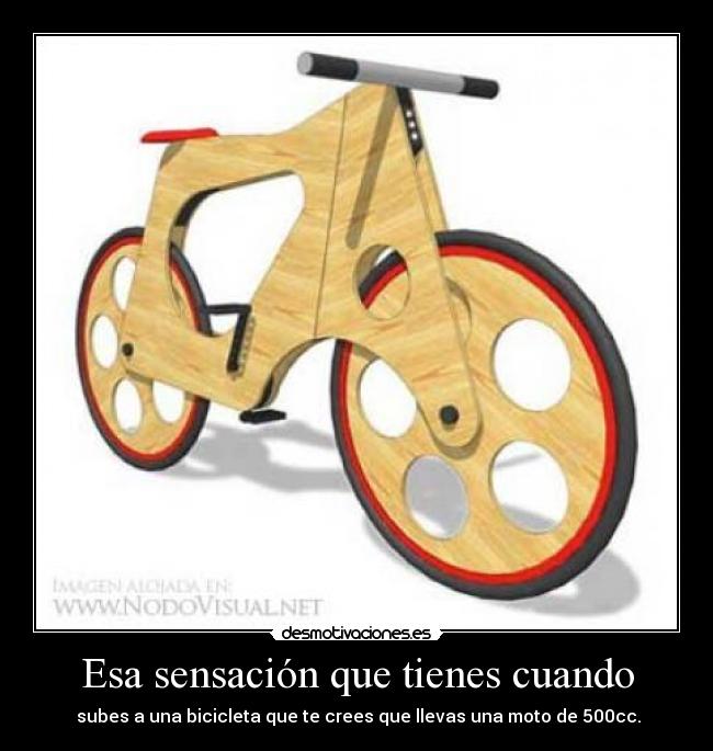 carteles motobici desmotivaciones