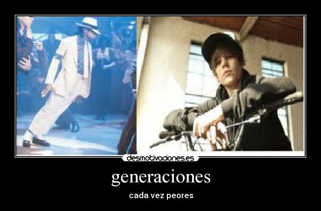 generaciones - cada vez peores