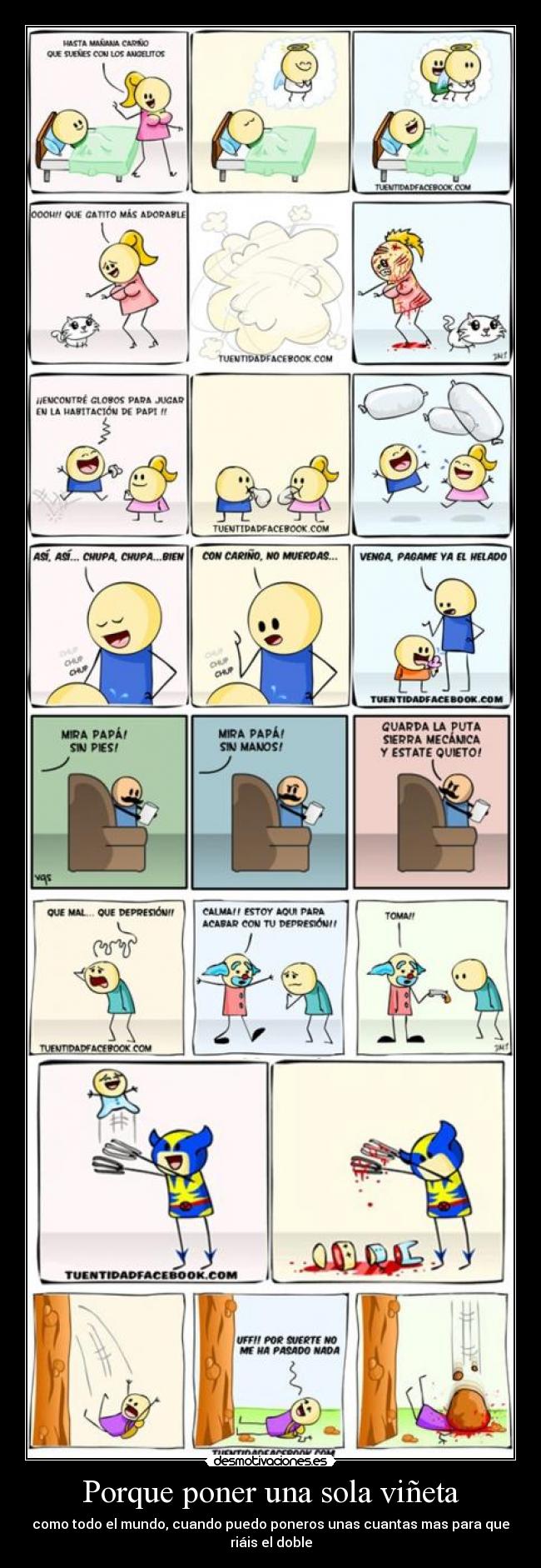 carteles como todo mundo cuando puedo poneros unas cuantas mas para que riais doble desmotivaciones