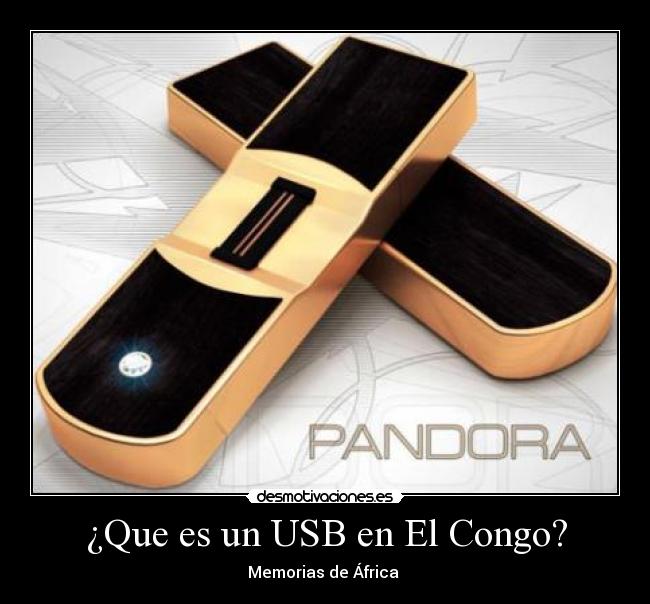 ¿Que es un USB en El Congo? - Memorias de África 