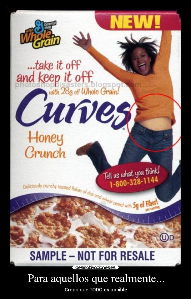 Para aquellos que realmente... -