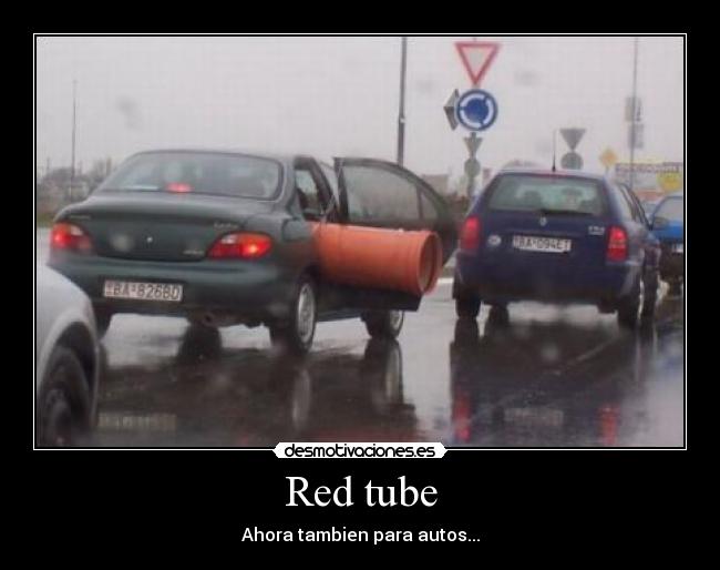 Red tube - 
