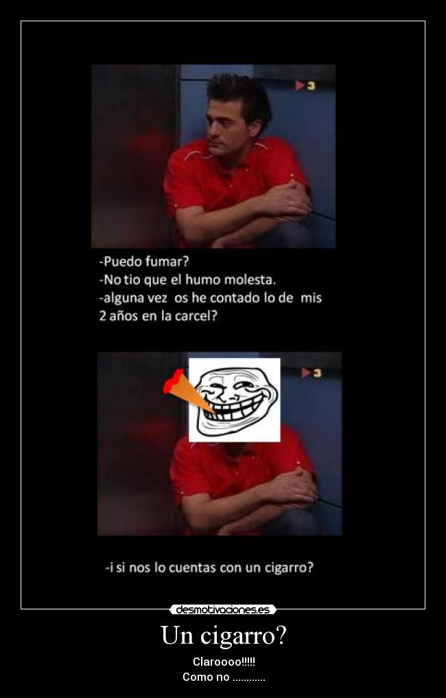 Un cigarro? - 