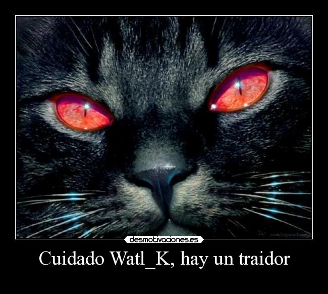 carteles cuidado watl_k hay traidor desmotivaciones