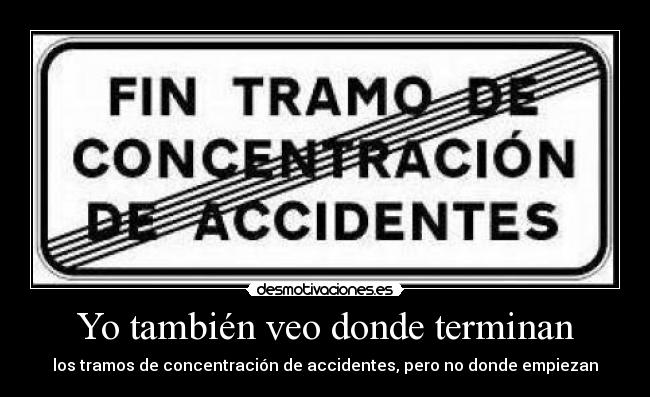 Yo también veo donde terminan - 