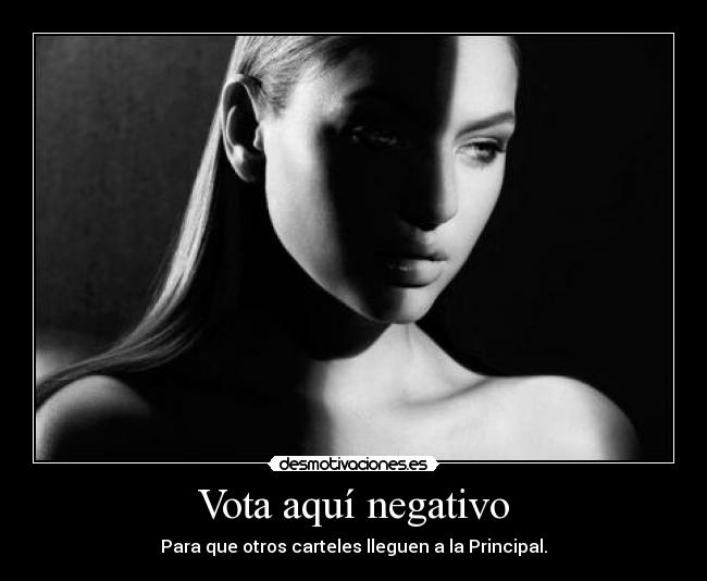 Vota aquí negativo -