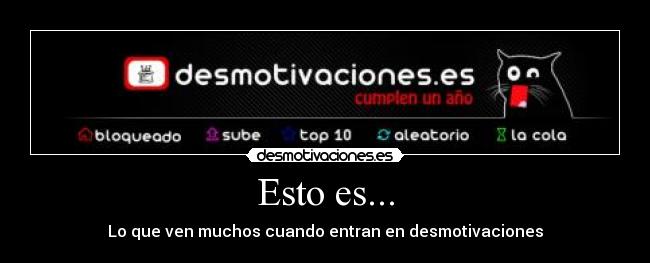 carteles desmotiva bloqueado principal nunca llegar gato desmotivaciones