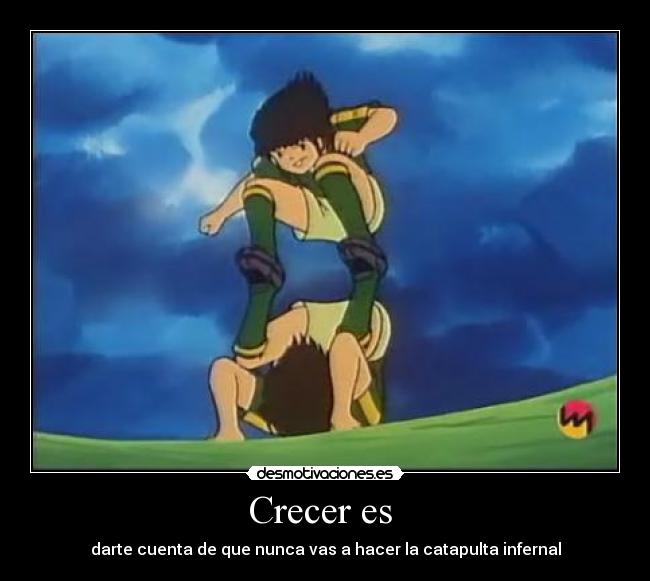 Crecer es -
