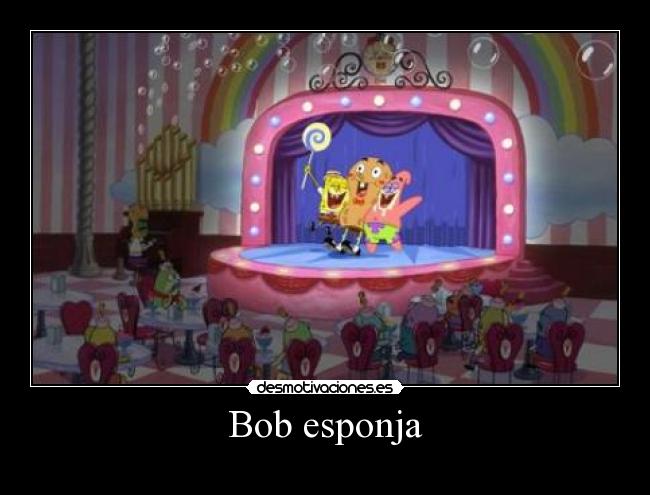 Bob esponja -