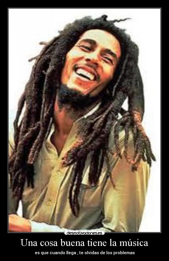 carteles musica bob marley desmotivaciones