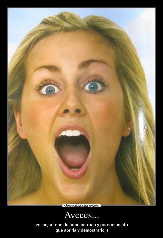 Aveces... -