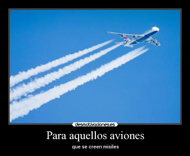 Para aquellos aviones - 