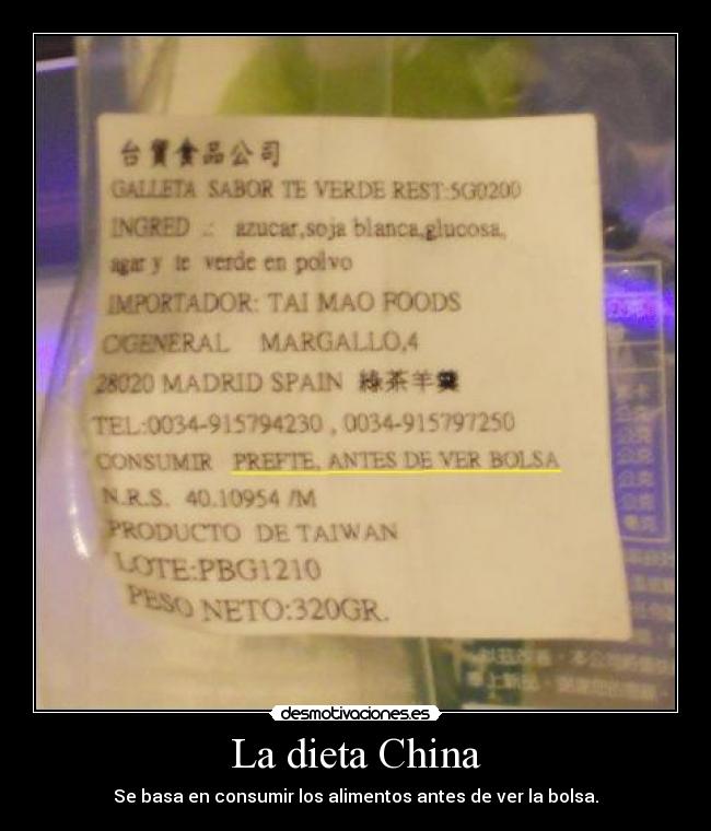 carteles chinos desmotivaciones