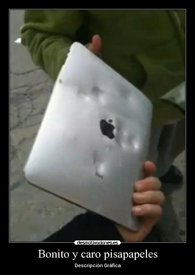 Bonito y caro pisapapeles - Descripción Gráfica