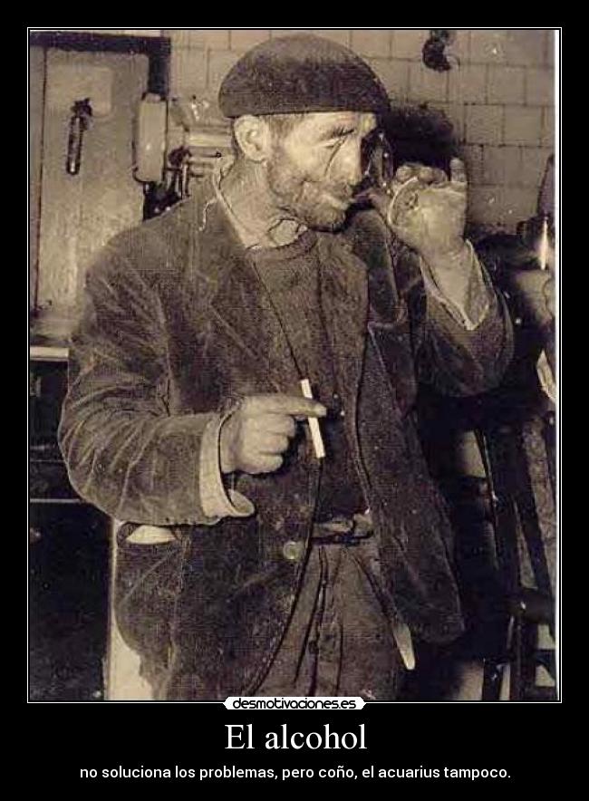 El alcohol -