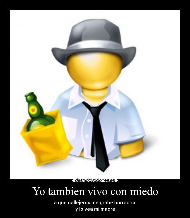 Yo tambien vivo con miedo - 