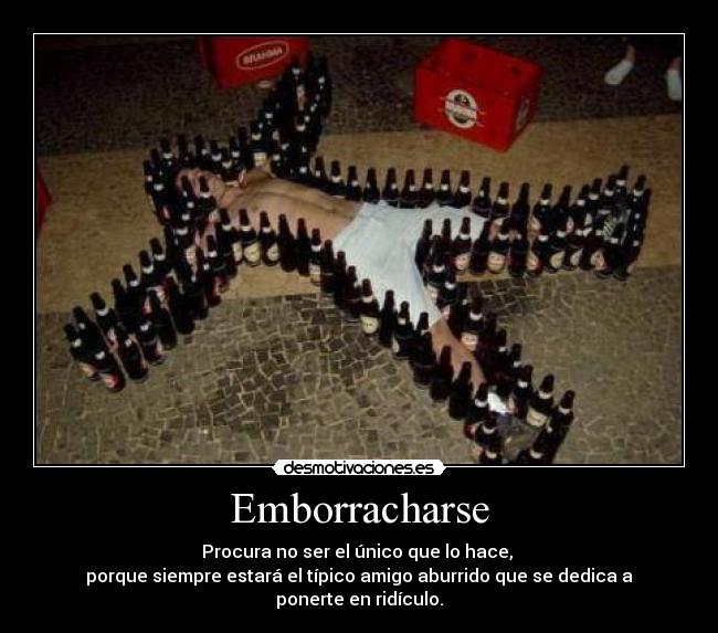 Emborracharse -