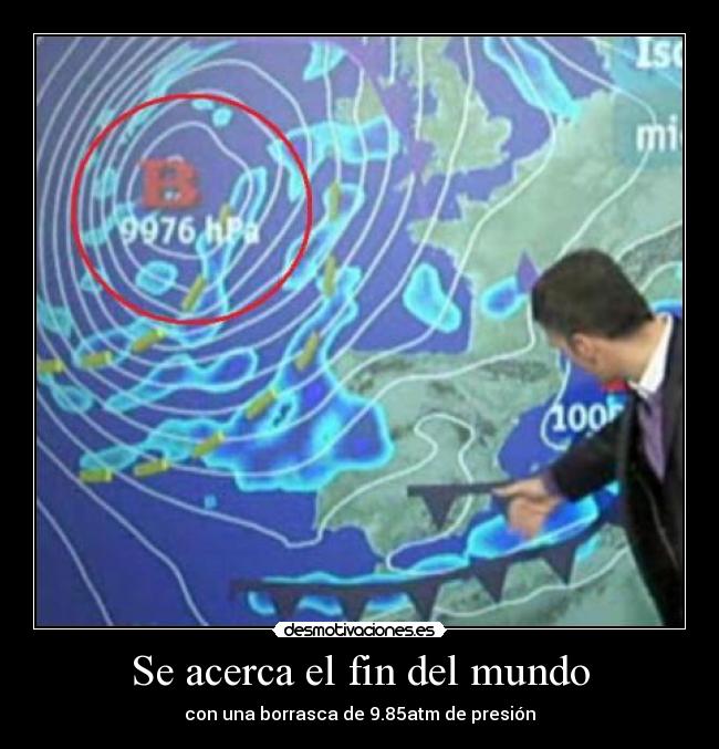 Se acerca el fin del mundo - 