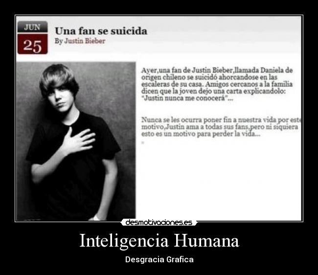 Inteligencia Humana - Desgracia Grafica