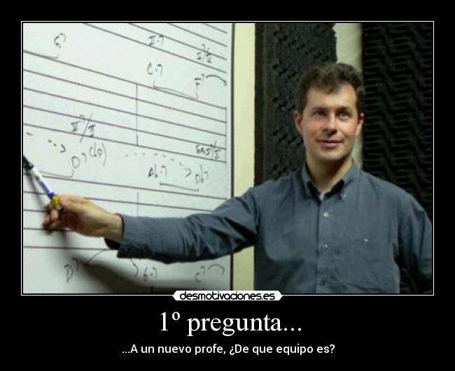 carteles primera pregunta desmotivaciones