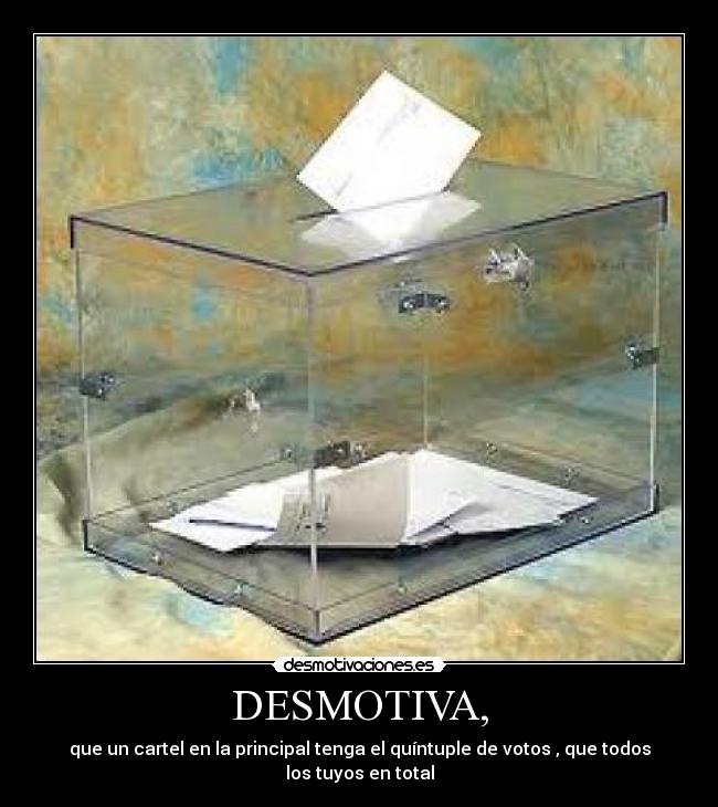 carteles desmotiva desmotivaciones