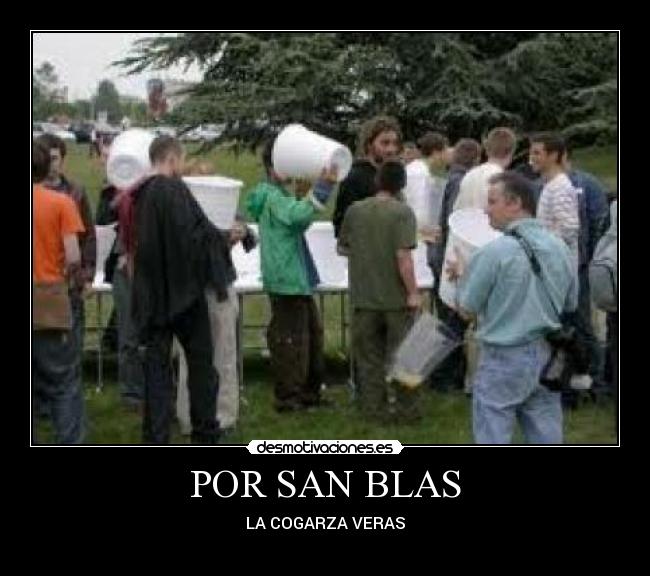 POR SAN BLAS - 