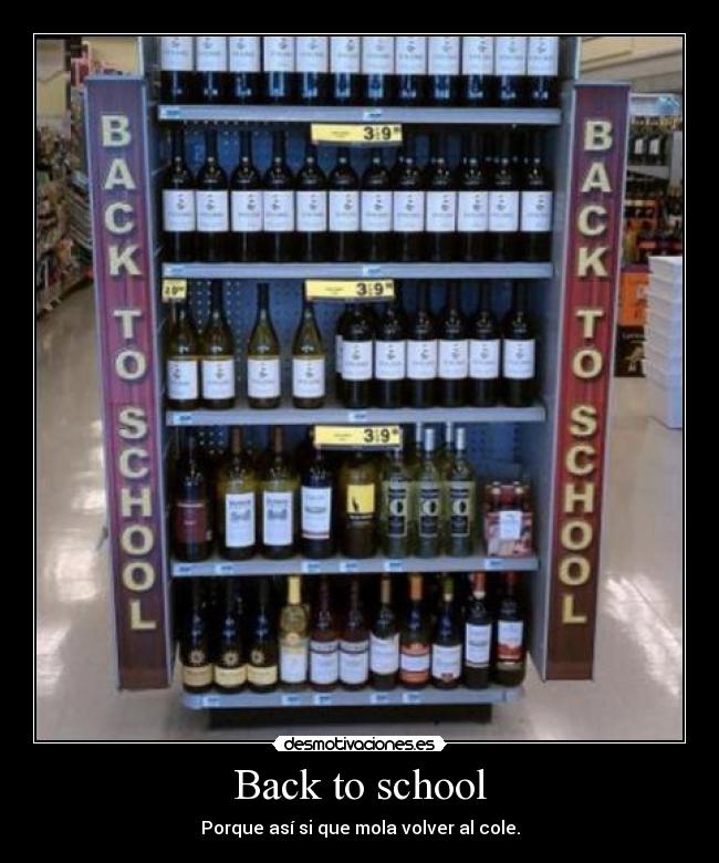 Back to school -