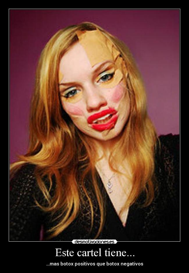 Este cartel tiene... -