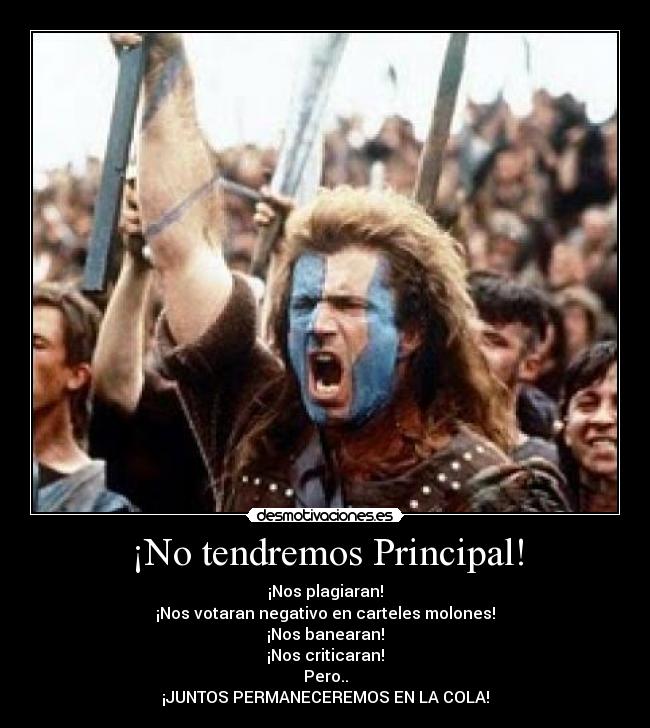 ¡No tendremos Principal! - 