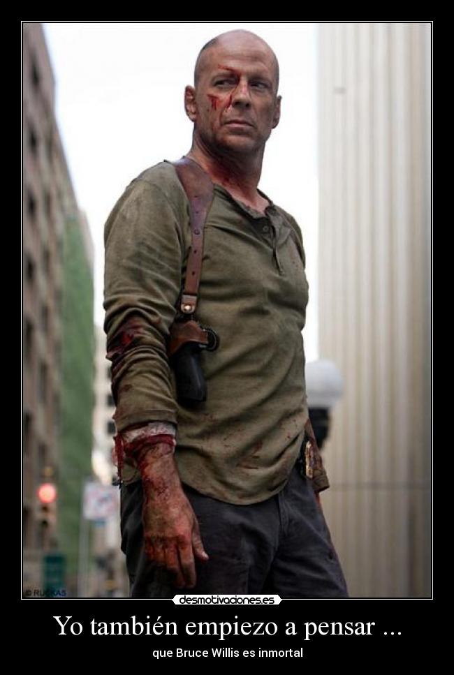 Yo también empiezo a pensar ... -