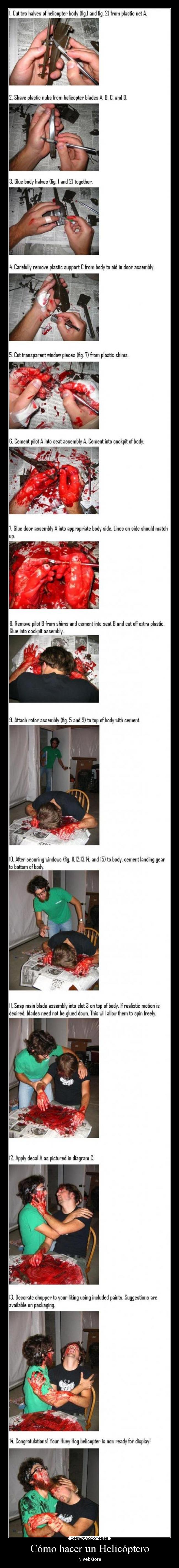 Cómo hacer un Helicóptero -