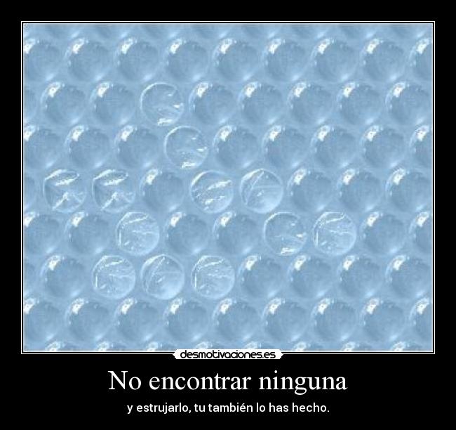 No encontrar ninguna -