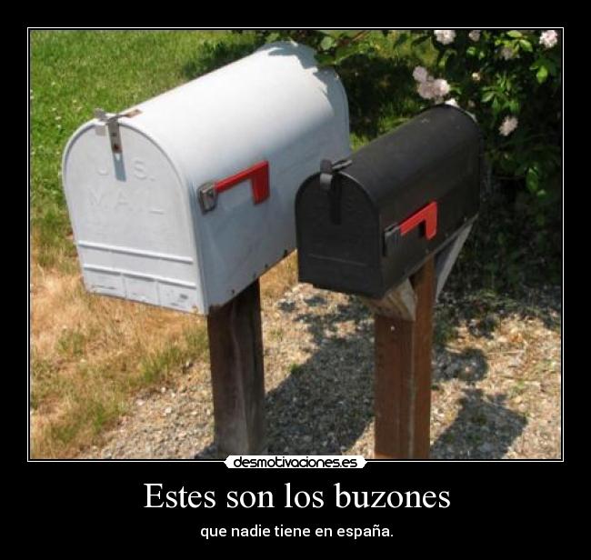 Estes son los buzones -