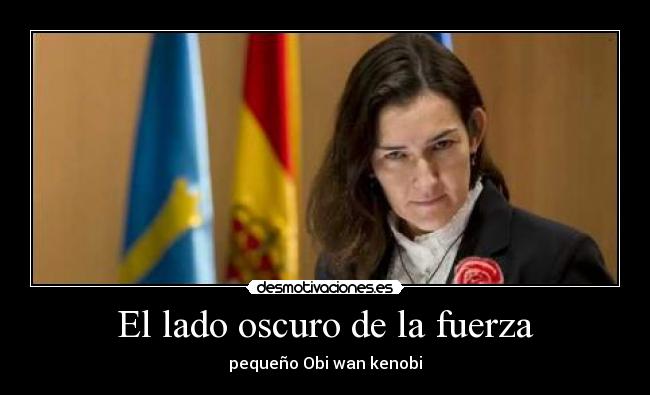 El lado oscuro de la fuerza - pequeño Obi wan kenobi