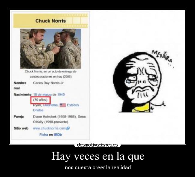 Hay veces en la que - 