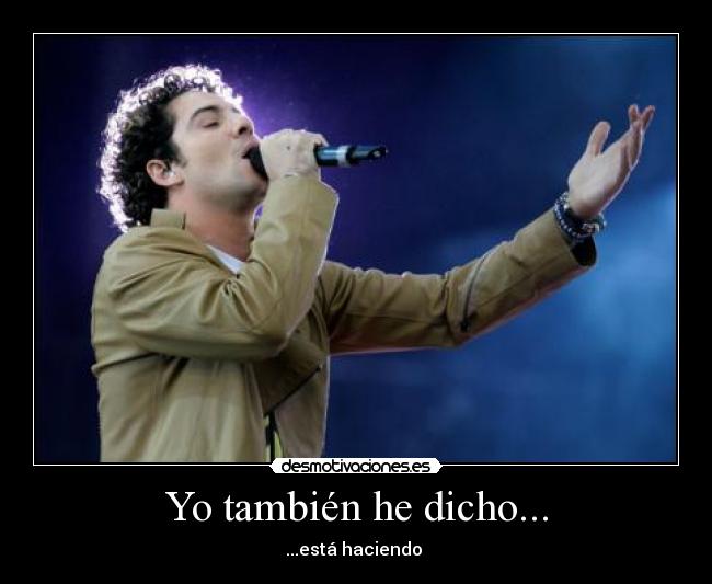 Yo también he dicho... - 