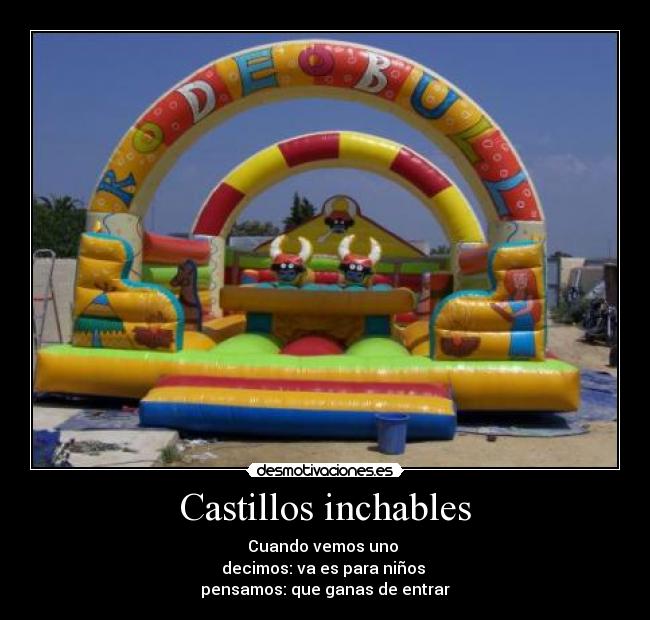 Castillos inchables -