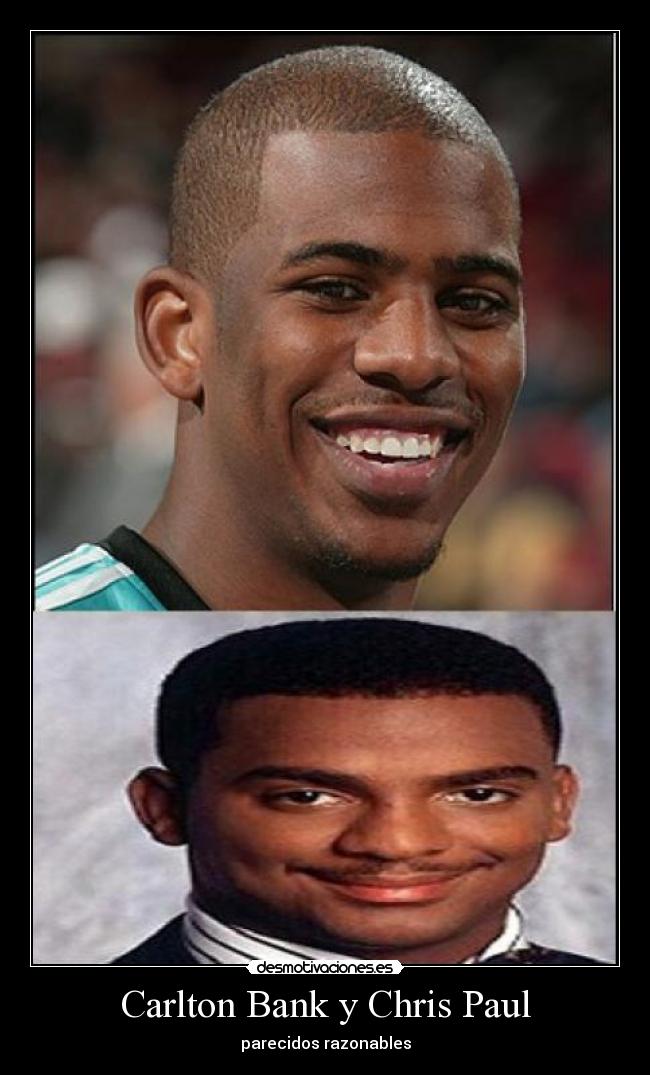 Carlton Bank y Chris Paul - 