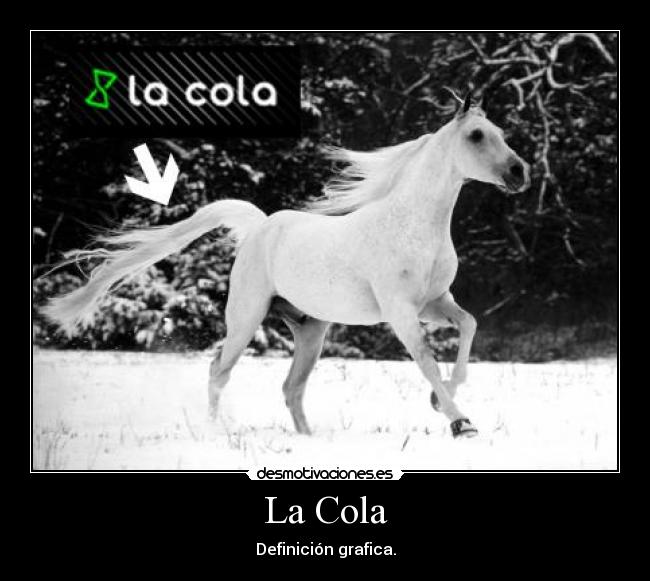 La Cola - Definición grafica.