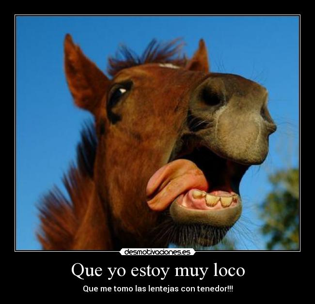 carteles caballo loco desmotivaciones
