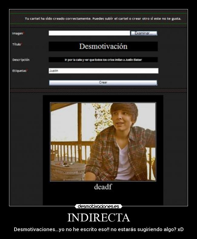 INDIRECTA -