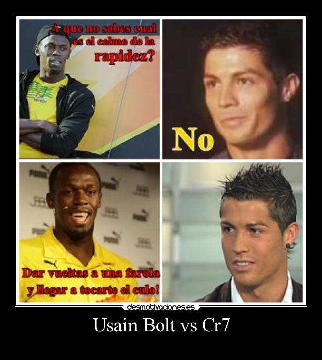 Usain Bolt vs Cr7 - 