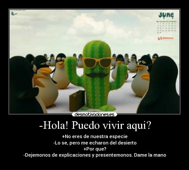 -Hola! Puedo vivir aqui? - 