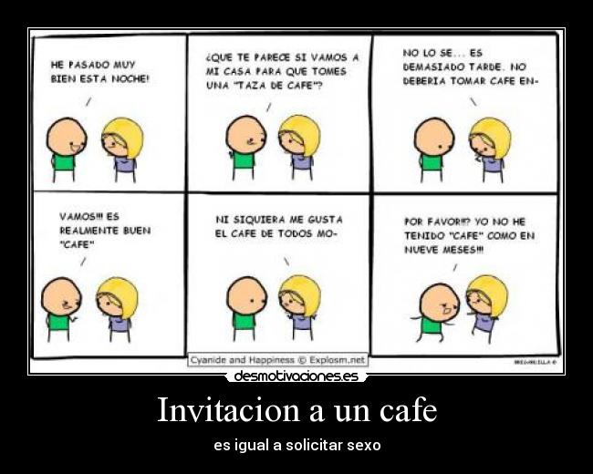 Invitacion a un cafe -