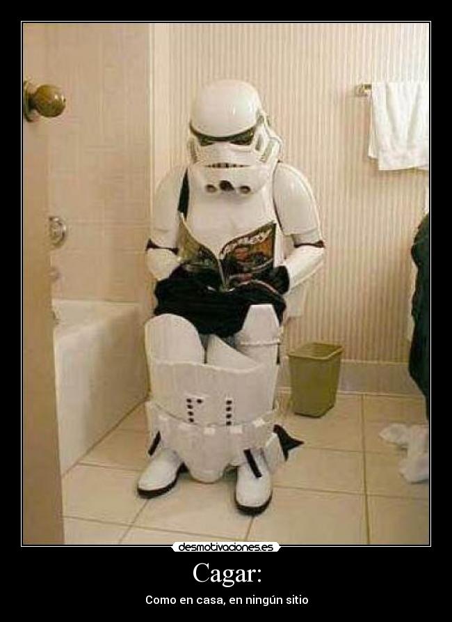 Cagar: - Como en casa, en ningún sitio