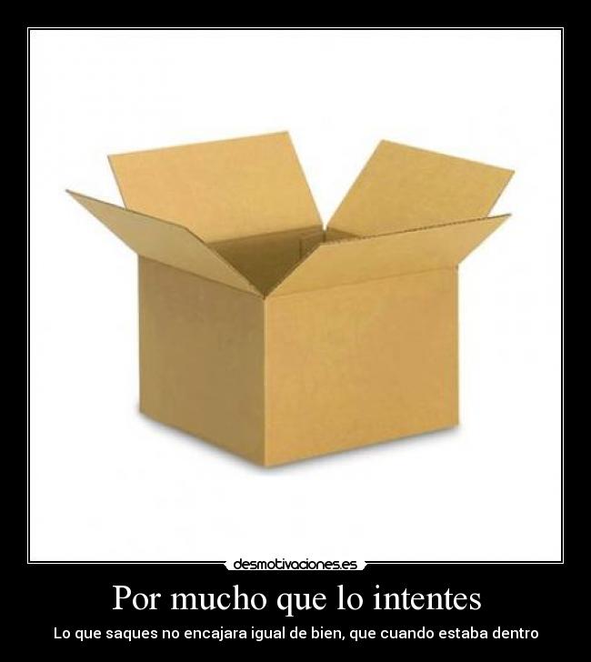 Por mucho que lo intentes - 